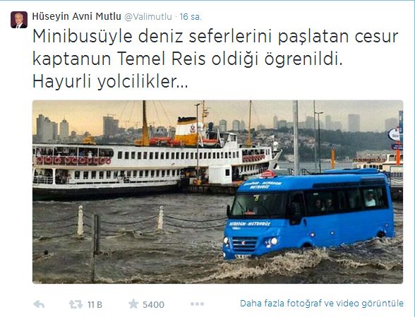 Photo of İstanbul valisi halkla dalga geçti