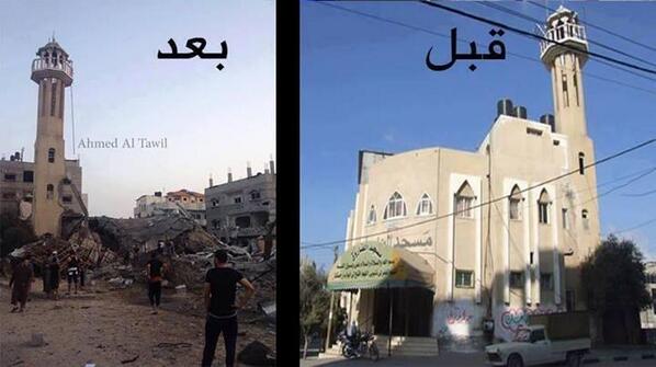 Photo of Gazze’de yerle bir edilen Faruk Camisi’nin son durumu…