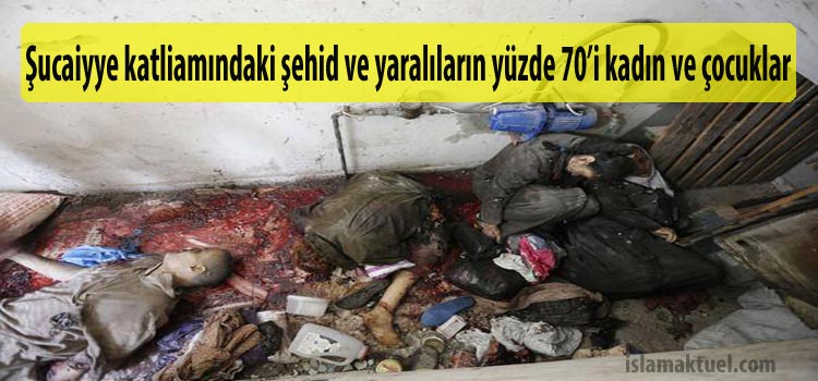Photo of Şucaiyye katliamındaki şehid ve yaralıların yüzde 70′i kadın ve çocuklar…
