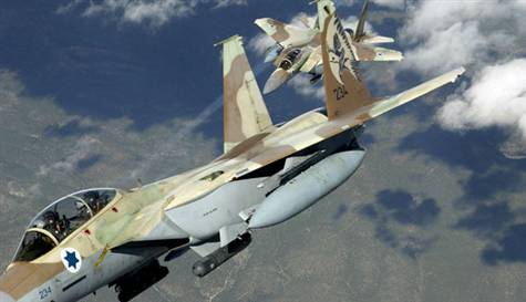 Photo of Korsan İsrail savaş uçakları, Golan Tepeleri’nin üzerinde uçuyor