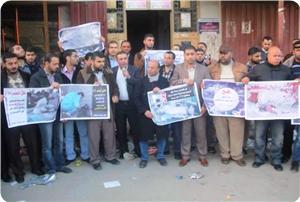 Photo of Gazeteciler Rafah kentinde hastane inşa edilmesini istedi