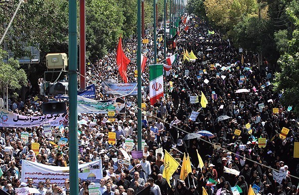 Photo of İran’da 770 merkezde Dünya Kudüs Günü yürüyüşleri yapıldı