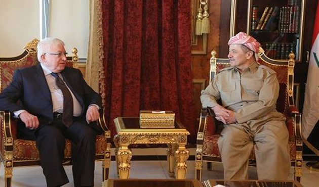 Photo of Irak cumhurbaşkanı, Barzani ile başkanlığı görüştü
