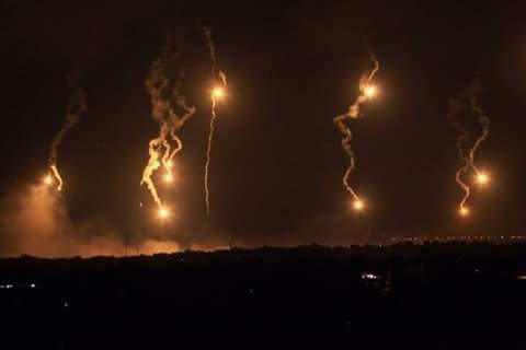 Photo of Korsan İsrail savaş uçakları, Gazze’nin güney kesimlerini bombaladı