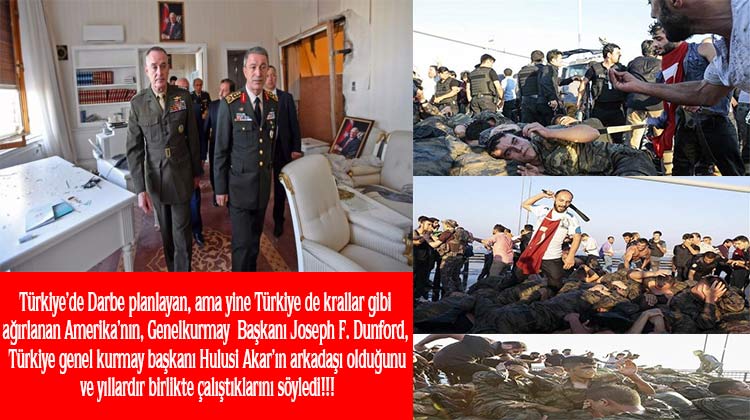 Photo of Türkiye’de Darbe Planlayan ABD’nin Genelkurmay Başkanı krallar gibi ağırlandı