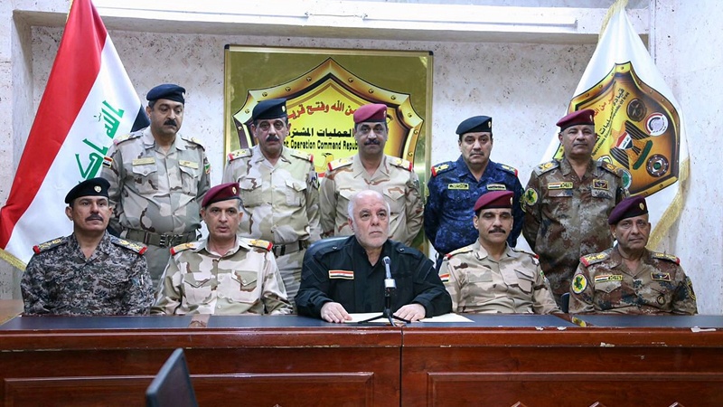 Photo of Irak Başbakanı İbadi’nin Haşdi Şabi komutanlarıyla görüştüğü mekan bombalandı