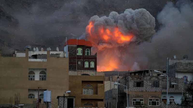 Photo of Yemen, misket bombaların altında