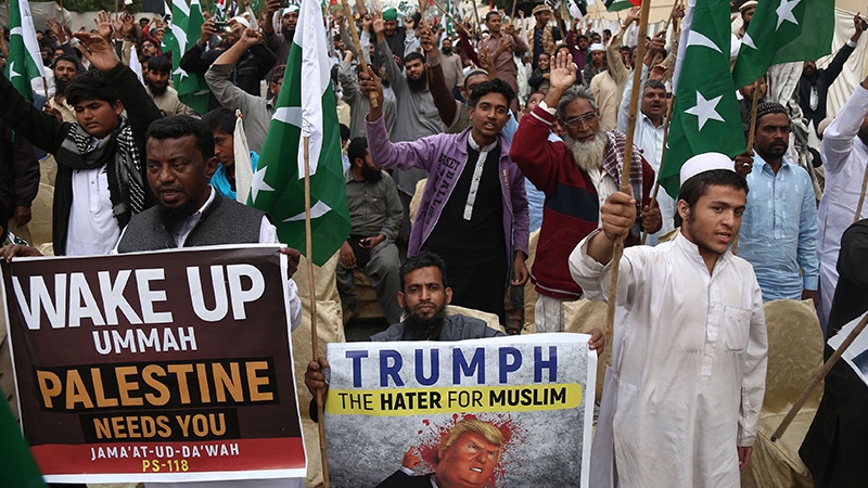 Photo of Afganistan ve Pakistan halkı, Trump’ın Kudüs kararını protesto etti