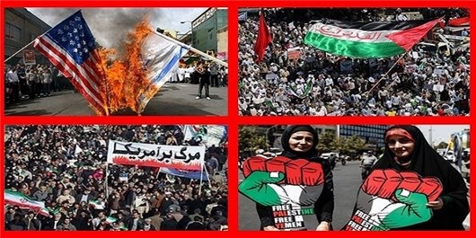 Photo of İran Milleti Kudüse Sahip Çıkarak ABD Ve İsrail’i Lanetliyor