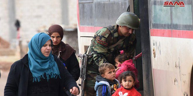 Photo of Suriye Ordusu Yüzlerce Vatandaşın Terör Bölgelerinden Çıkmalarına YardımEtti